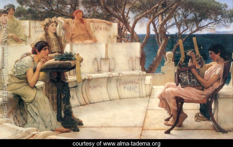 Sir Lawrence Alma-Tadema on Markus Walter's art blog