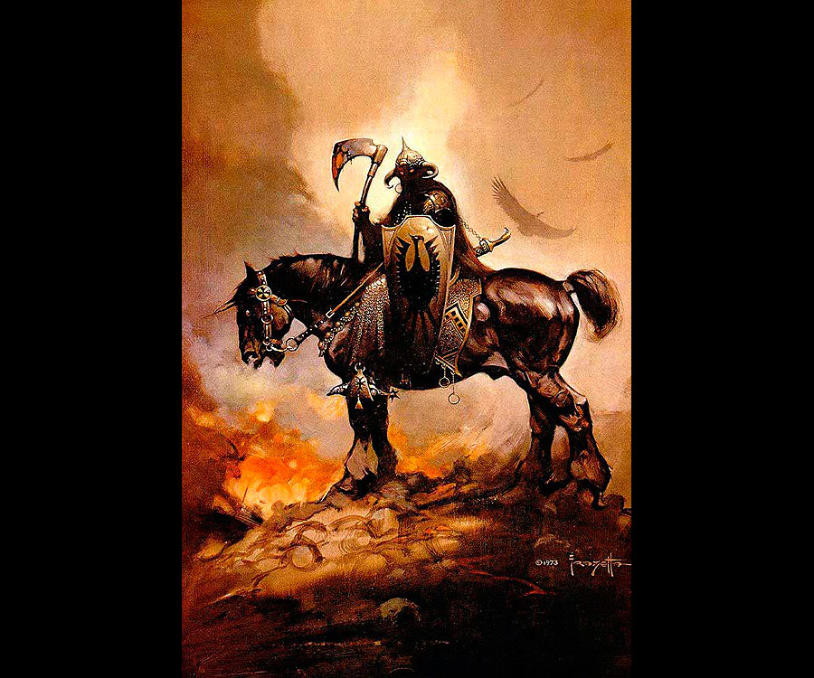 Frank Frazetta on Markus Walter's blog There Is A Rumor About Art