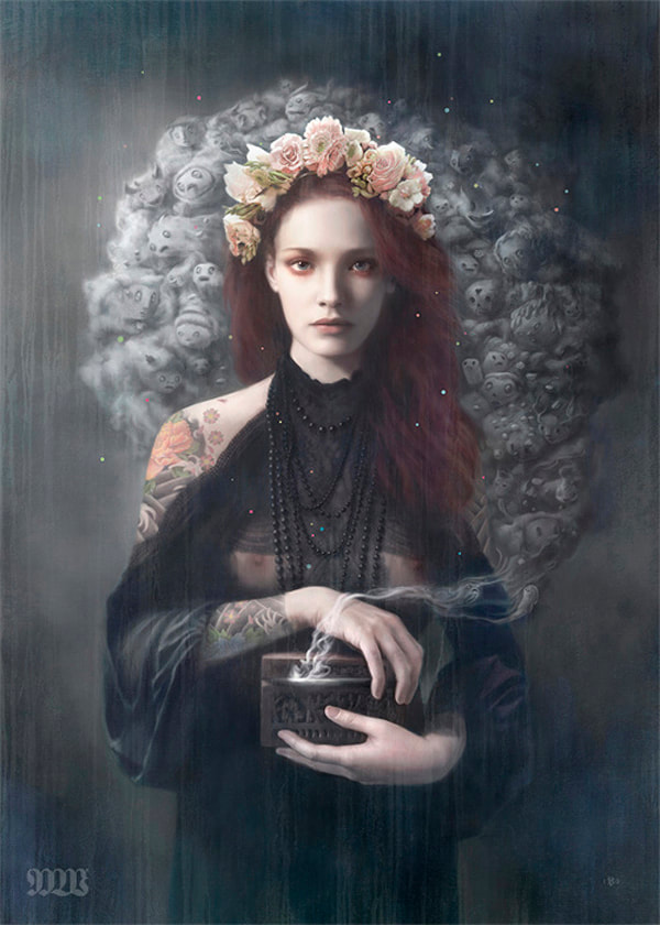 Tom Bagshaw on Markus Walter's art blogPicture